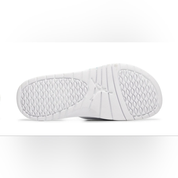 Jordan Hydro GRAPE RETRO 5 Slide Sandals in White and Grape Purple Teal New 2025 main image 4